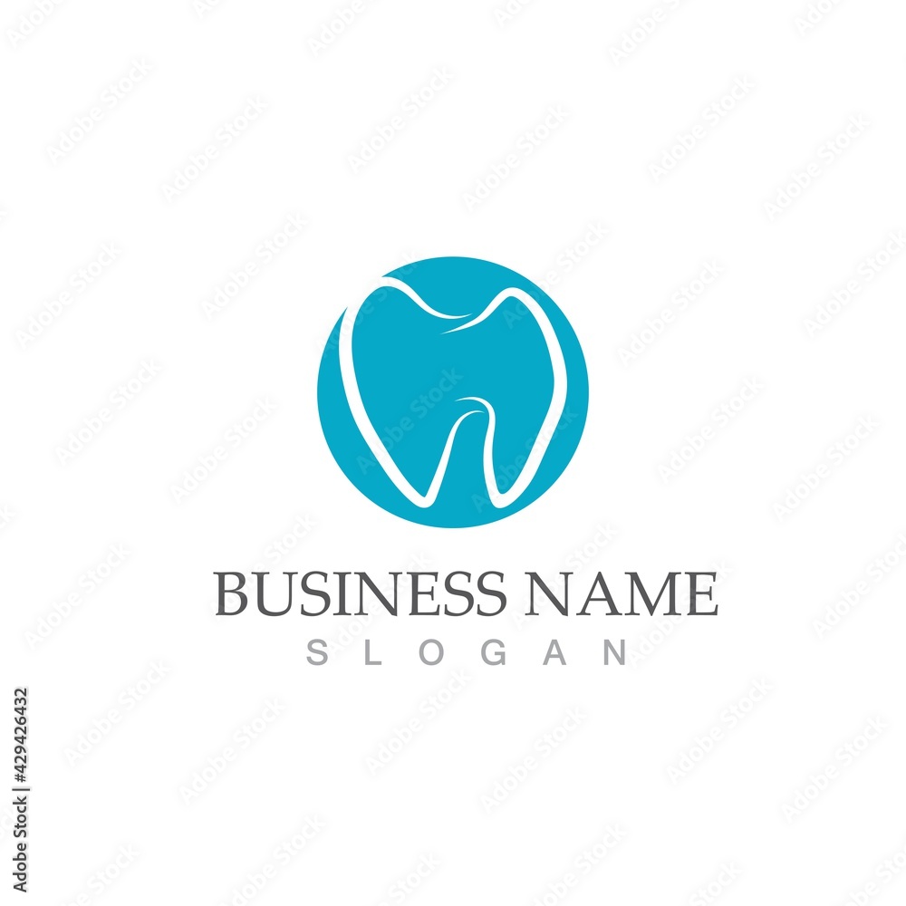 Dental logo Template vector illustration Dental logo Template vector illustration
