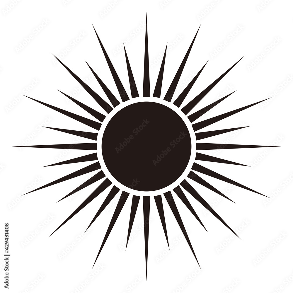 Sun Vector illustration Icon Logo Template design Sun Vector illustration Icon Logo Template design