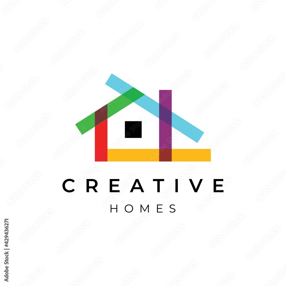 Creative house logo design inspiration Creative house logo design inspiration