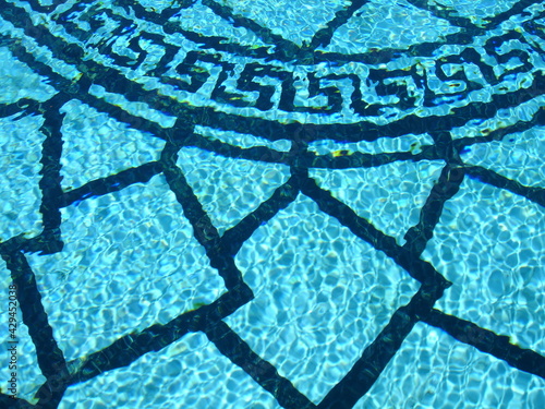 Greek Pool Water