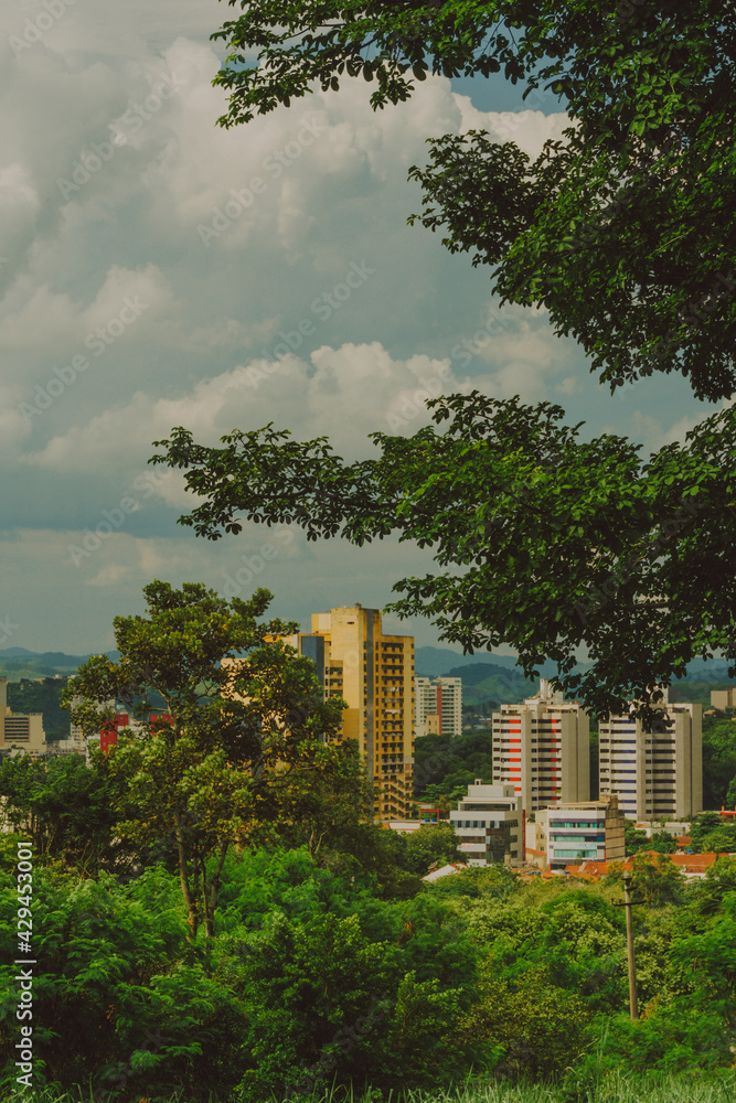Fototapeta premium downtown city