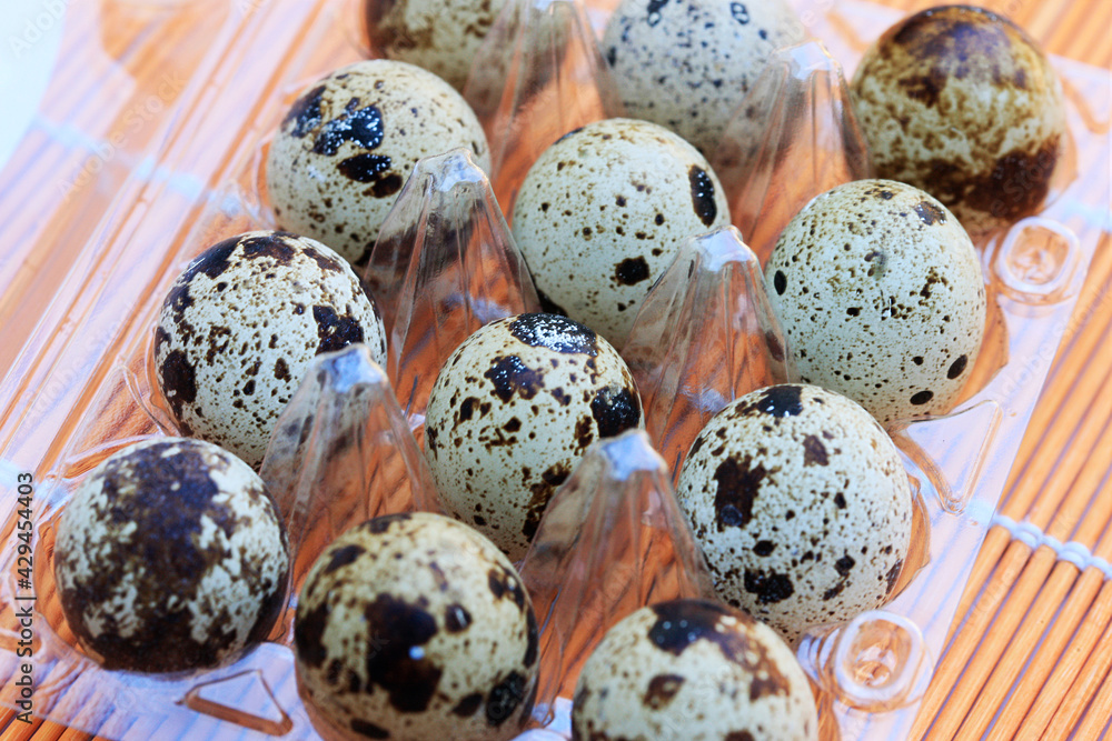 Fototapeta premium Quail Eggs, tasty but small