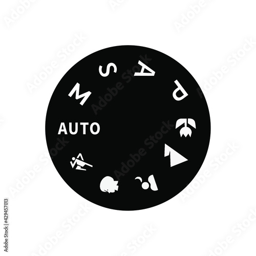 Mode Dial DSLR and Mirrorless Camera