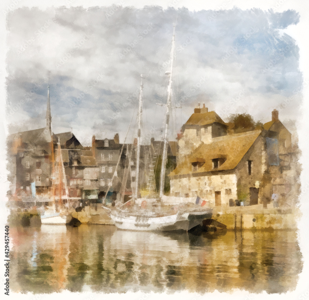 Fototapeta premium Honfleur