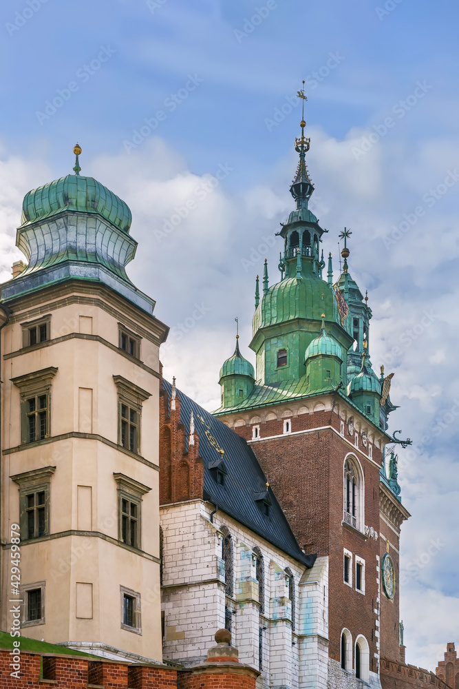 Sigismund Tower, Krakow, Poland