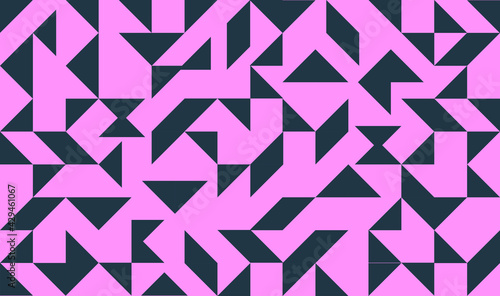 Vector geometric pattern with triangles. Modern stylish abstract background.