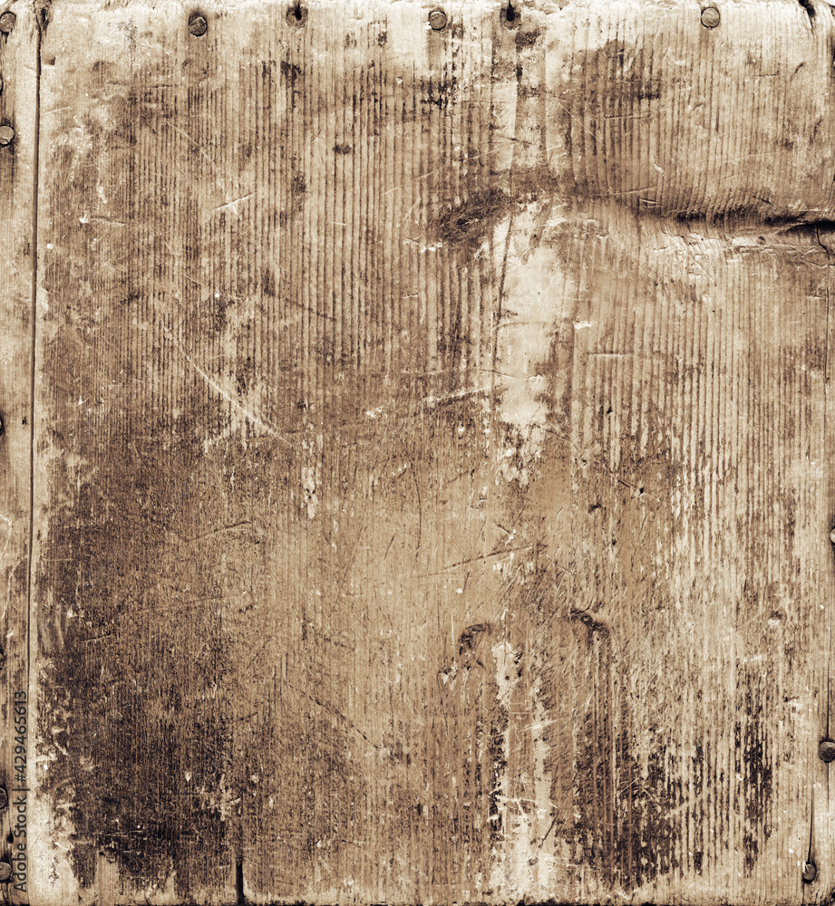 Fototapeta premium Old grunge wood board. Background texture