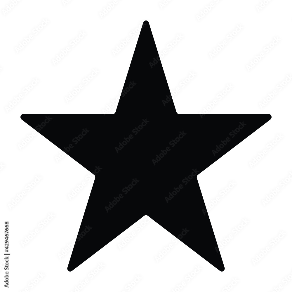favorite star icon design vector favorite star icon design vector