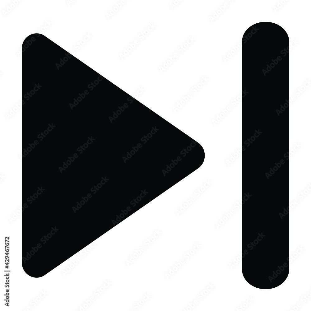 First, previous icon, vector graphics First, previous icon, vector graphics