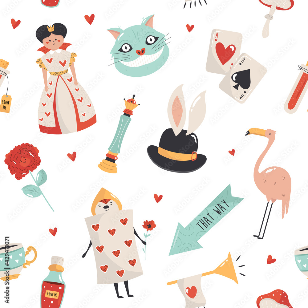 Alice In Wonderland Symbols