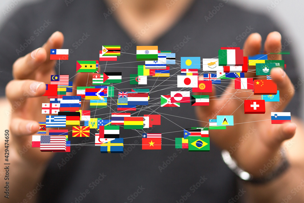 International Flag Display Of Various Countries International Flag Display Of Various Countries