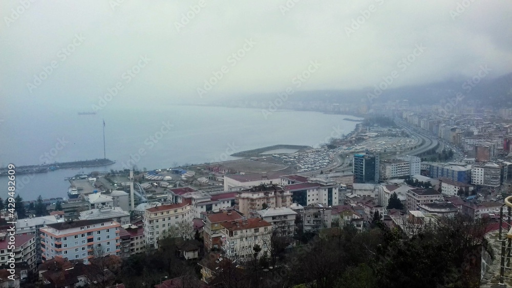 view of the city