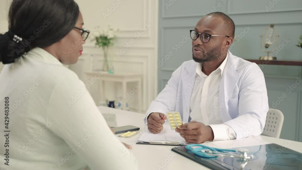 doctor is explaining the use of the drug to the patients in the hospital or clinic
doctor is explaining the use of the drug to the patients in the hospital or clinic