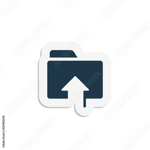 Upload Online - Sticker
