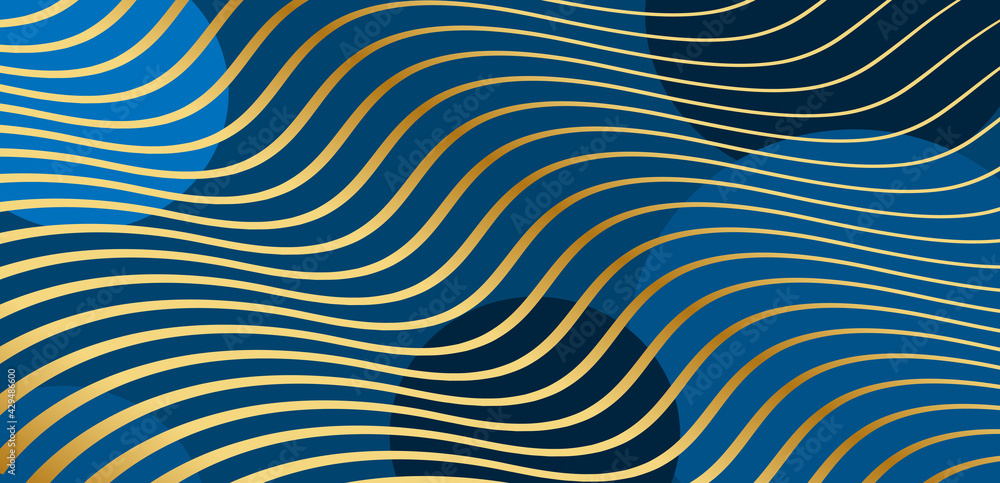 Abstract Background waves