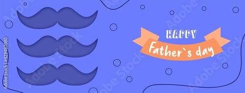 happy father`s day banner