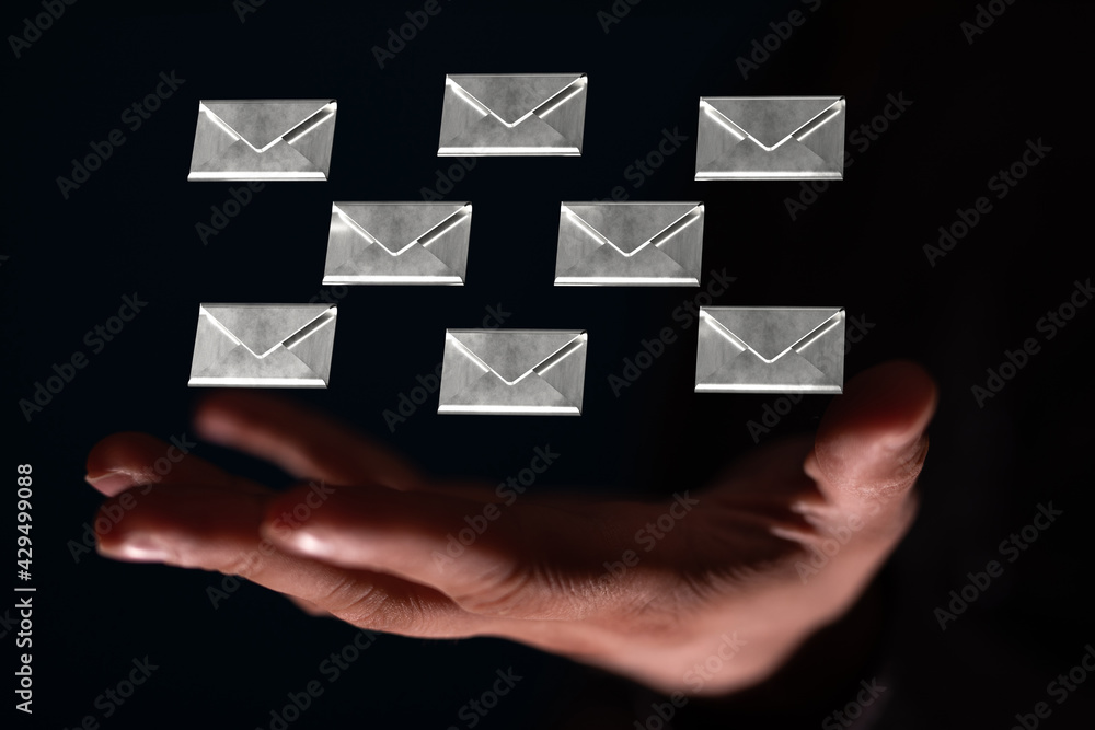 Email Inbox Electronic Communication Graphics Concept Email Inbox Electronic Communication Graphics Concept