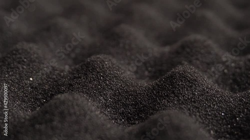 Gray foam material for noise insulation