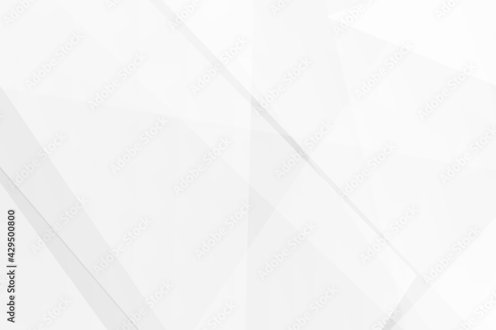 Abstract white and grey on light silver background modern design. Vector illustration EPS 10.