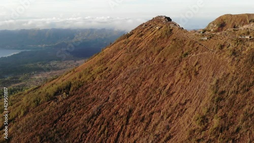 Morning on Mt. Batur in Bali, Indonesia