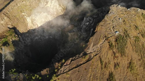 Morning on Mt. Batur in Bali, Indonesia