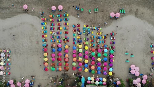 Kuta Beach in Bali, Indonesia