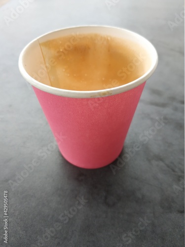 Wallpaper Mural cup of coffee with milk Torontodigital.ca