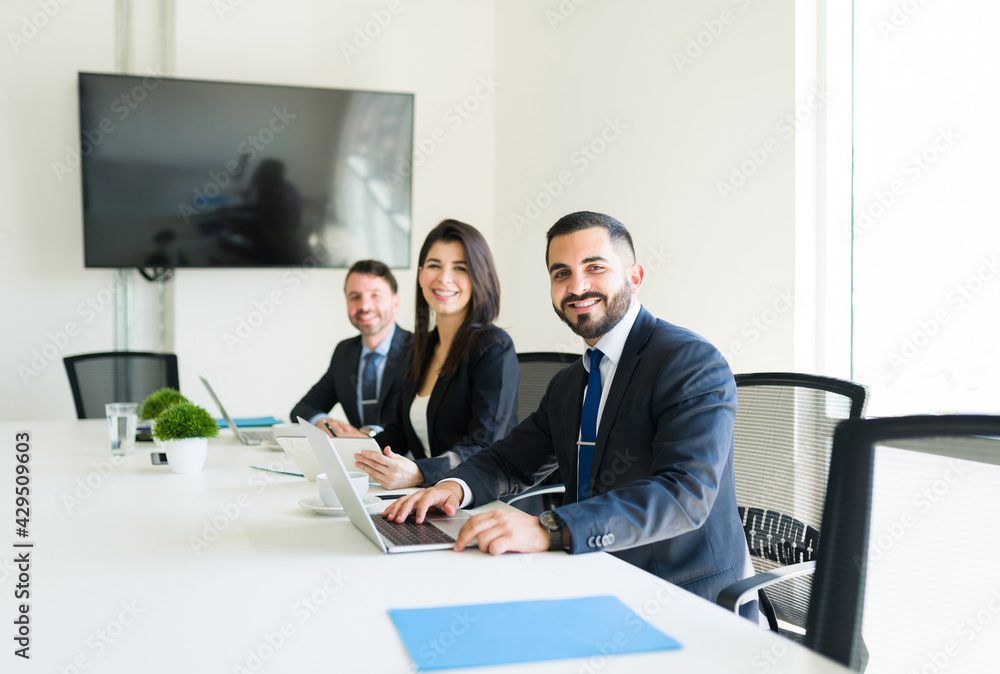 Ready for the meeting with their boss Ready for the meeting with their boss
