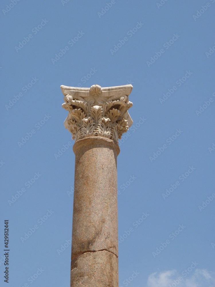 detail of column
