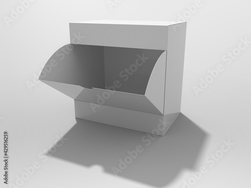 3D Rendering Product Packaging Template