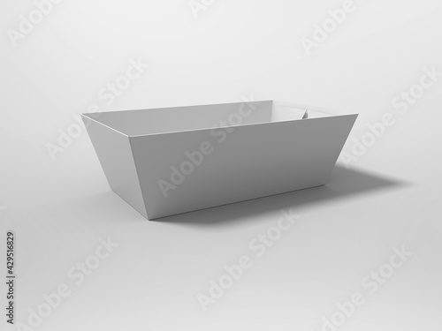3D Rendering Product Packaging Template