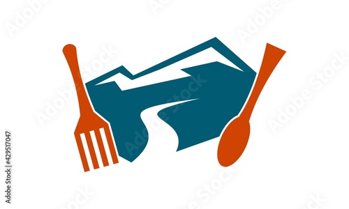 nature food travel logo