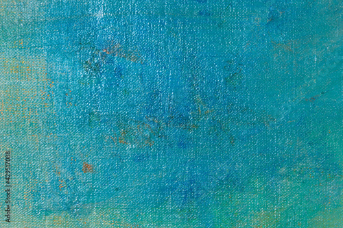 abstract creative background  multicolored blurred spots of colored primer when toning the canvas  temporary object.
