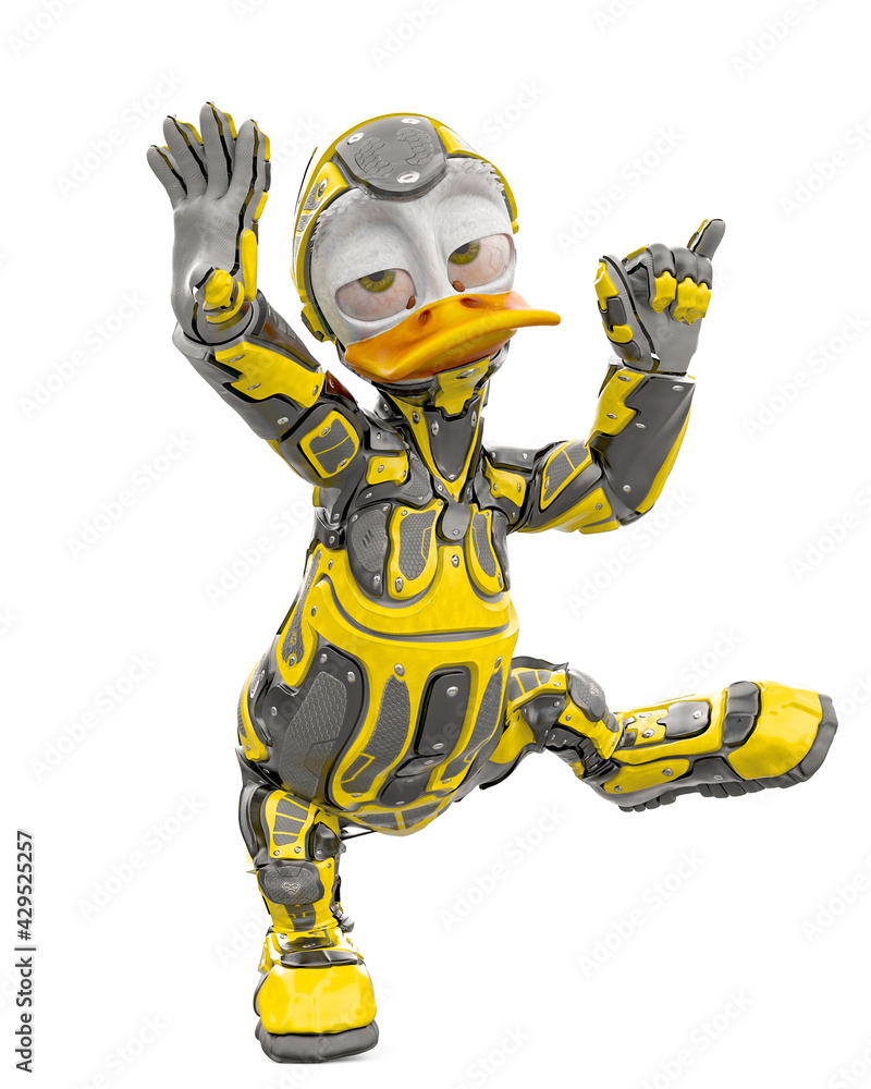 duck the astronaut is dancing duck the astronaut is dancing