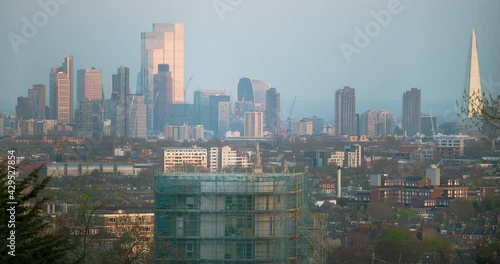City of London from Archway Bridge photo