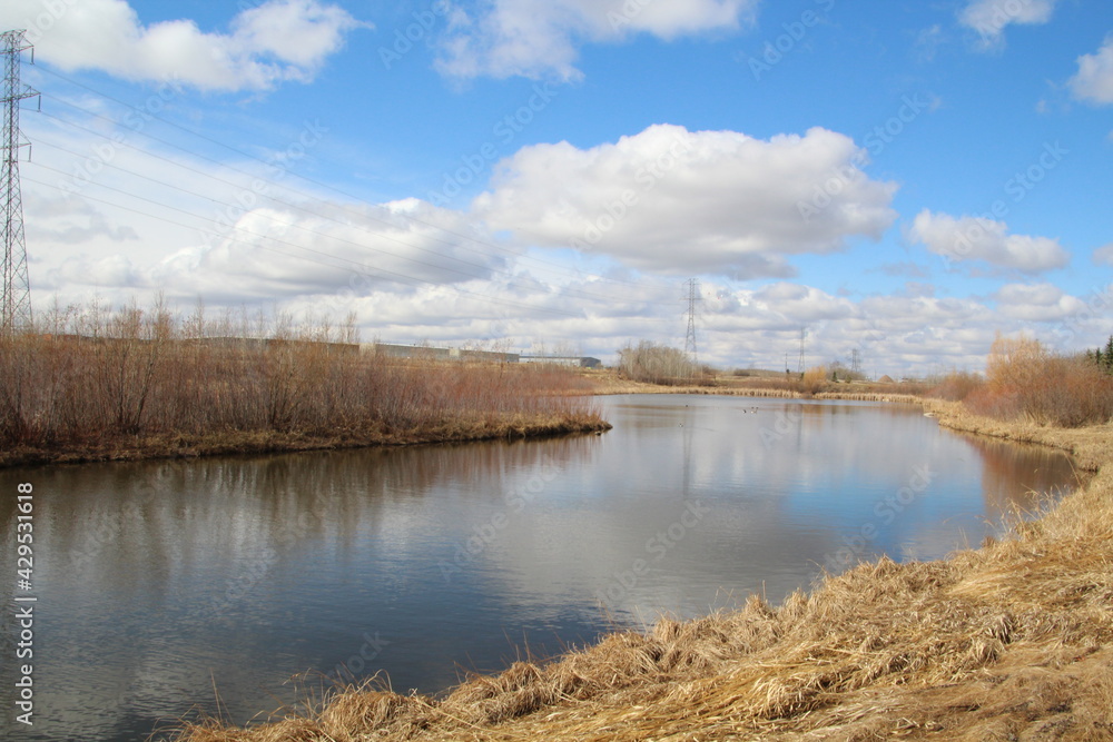 Calm Waters, Pylypow Wetlands, Edmonton, Alberta Calm Waters, Pylypow Wetlands, Edmonton, Alberta