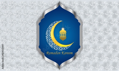 Ramadan greeting Card Illustration, background, flyer,illustration, brochure and sale background