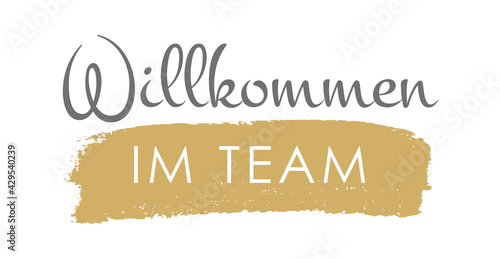 Willkommen im Team