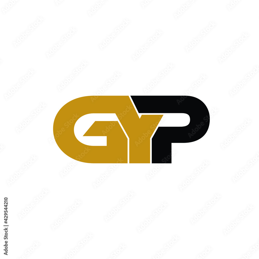 GYP letter monogram logo design vector GYP letter monogram logo design vector