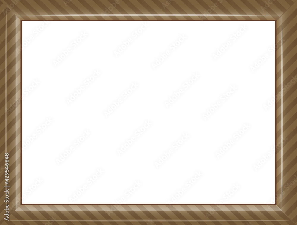 賞状用フレーム 額縁 のイメージイラスト Stock ベクター Adobe Stock