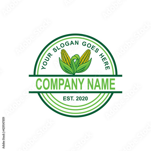 corn vector , agriculture logo vector