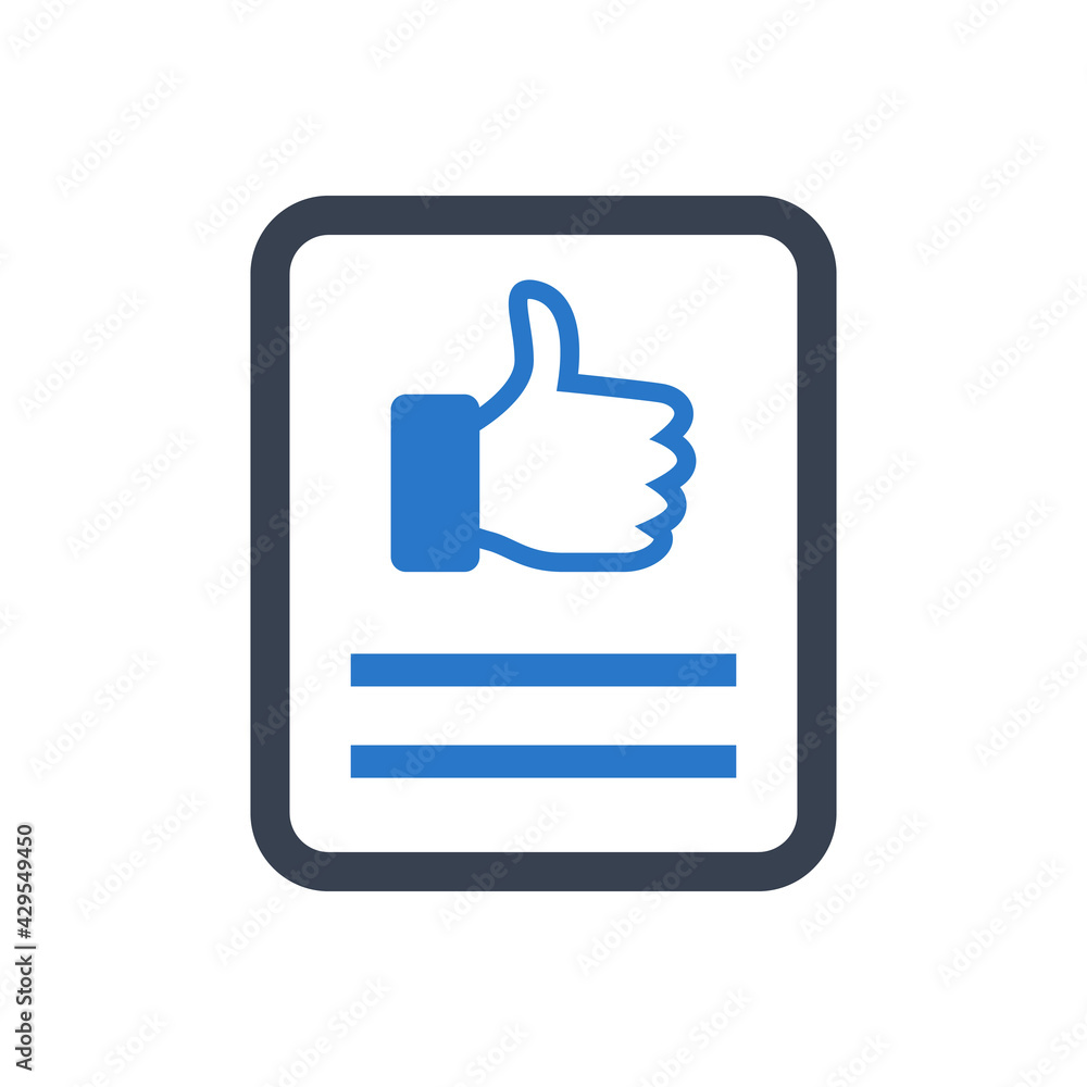 Review file icon vector graphic illustration Review file icon vector graphic illustration