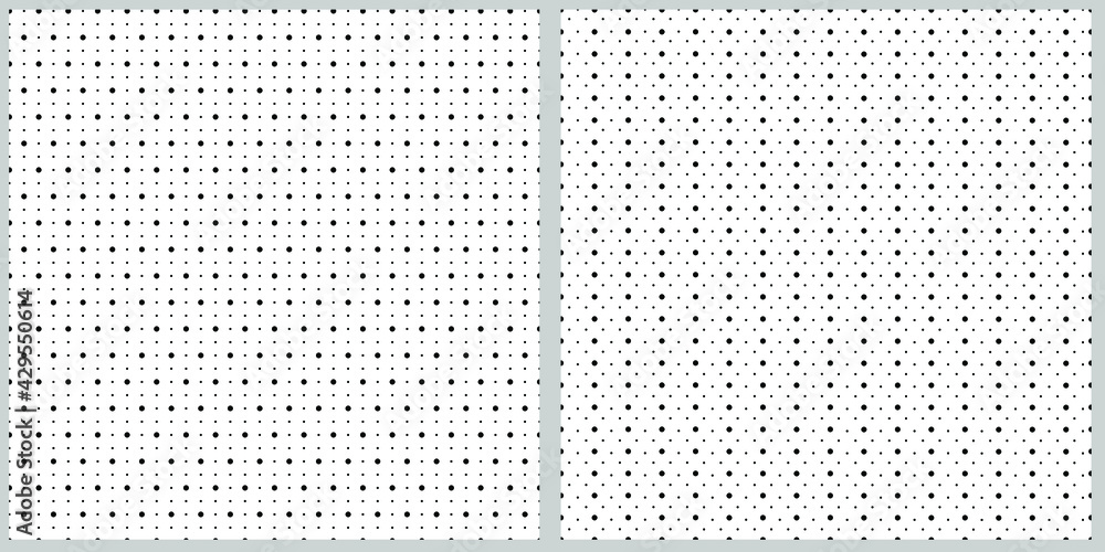 Geometric pattern with circles. Seamless vector background. Black and white texture. Banner, background, wrapping paper, wallpaper, cover, print, clothing. 