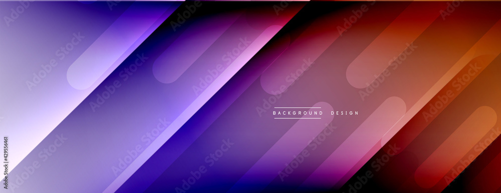Dynamic lines abstract background. 3D shadow effects and fluid gradients. Modern overlapping forms Dynamic lines abstract background. 3D shadow effects and fluid gradients. Modern overlapping forms