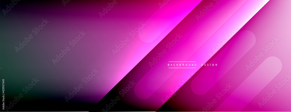 Dynamic lines abstract background. 3D shadow effects and fluid gradients. Modern overlapping forms Dynamic lines abstract background. 3D shadow effects and fluid gradients. Modern overlapping forms