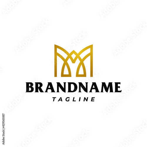Luxury M Monogram Logo