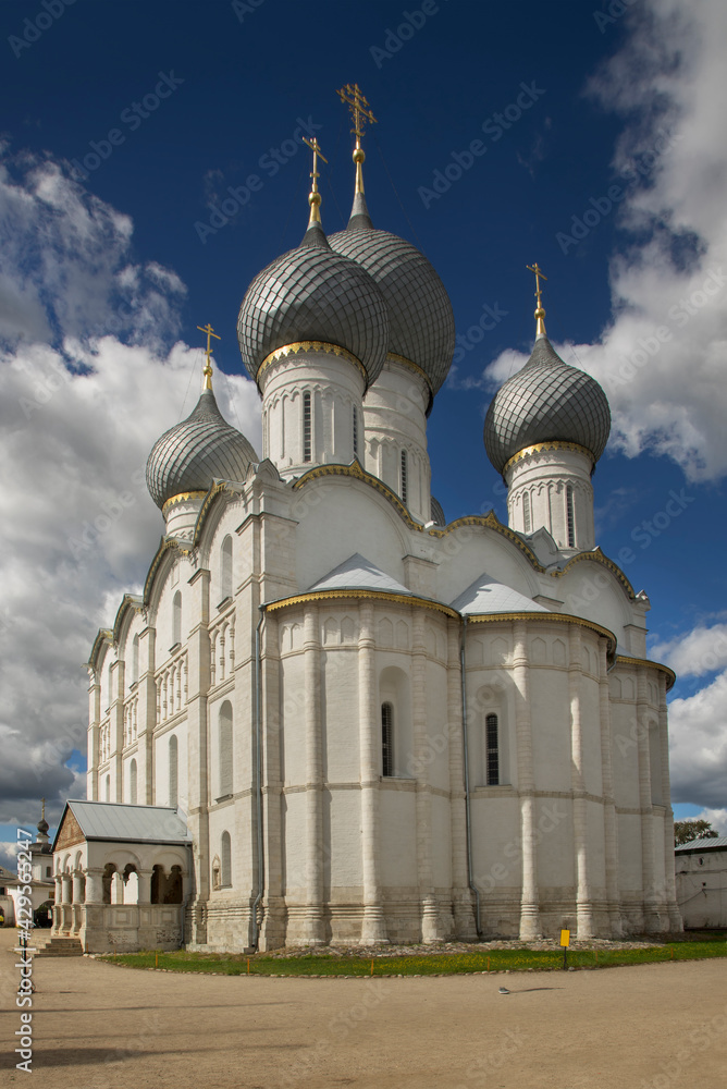 Assumption cathedral at Kremlin of Rostov (Rostov Great). Yaroslavl oblast. Russia