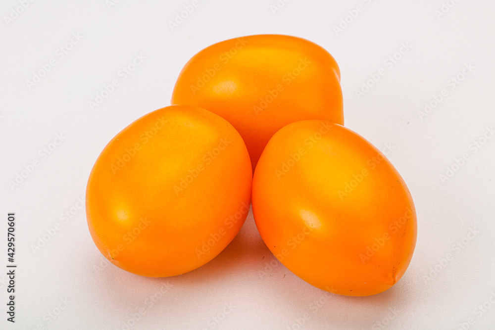 Yellow ripe tasty tomatoes vegetables Yellow ripe tasty tomatoes vegetables