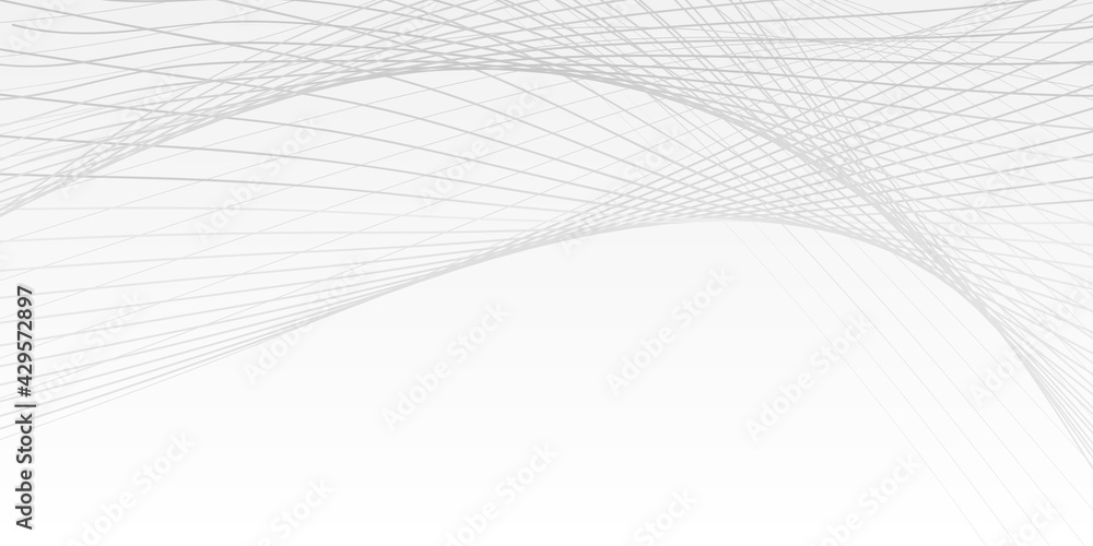 White and grey background with lines White and grey background with lines