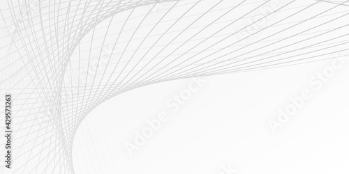 White and grey background with lines